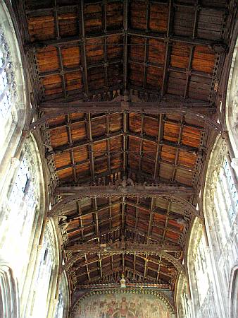 Salisbury - St. Thomas - Detail of Ceiling